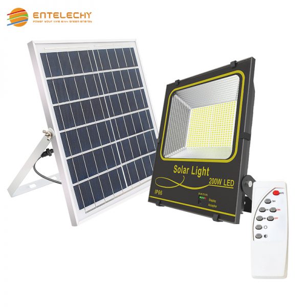 200W Solar Flood Light-BST-SFL-200W-F01 - Entelechy Energy