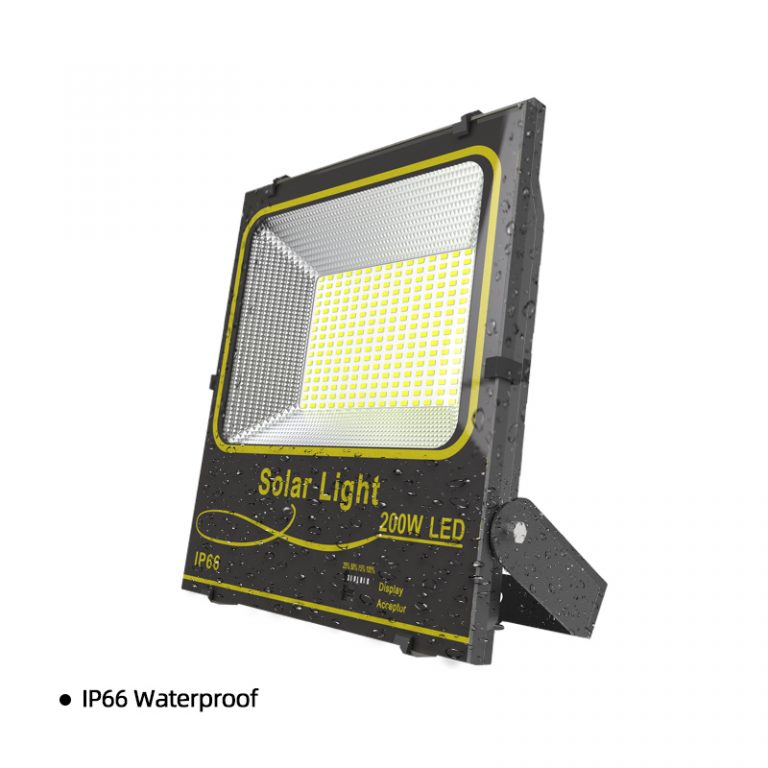 200W Solar Flood Light-BST-SFL-200W-F01 - Entelechy energy