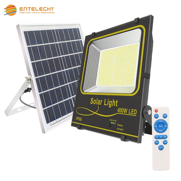 400W Solar Flood LightBSTSFL400WF01 Entelechy energy