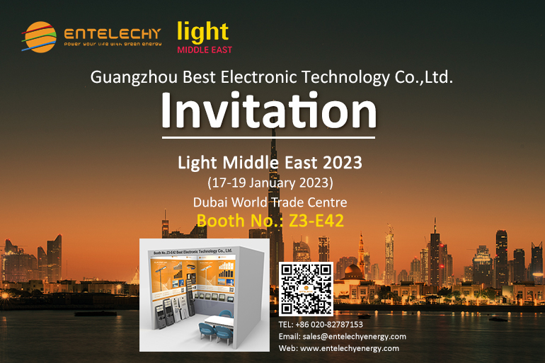 Welcome to visit our booth at the Light Middle East 2023 