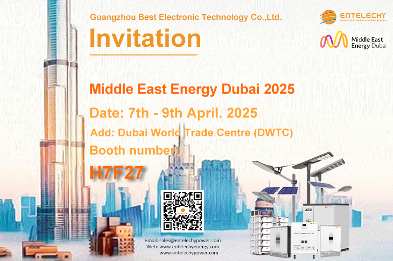 WELCOME TO MIDDLE EAST ENERGY DUBAI 2025 - Entelechy energy
